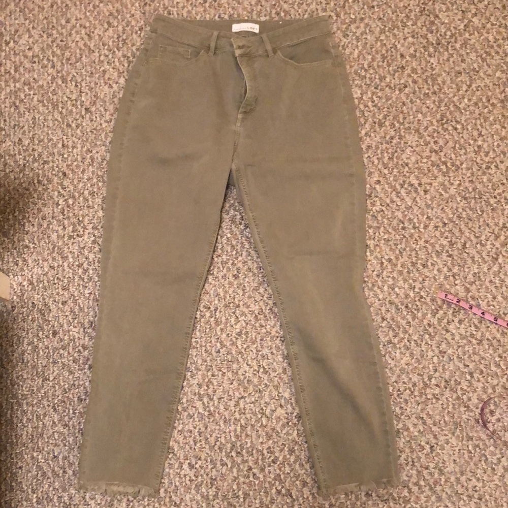 Loft Curvy High Waist Skinny Crop